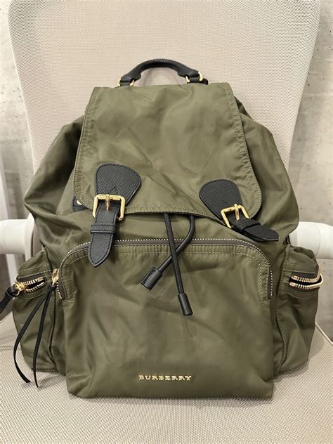 burberry mens rucksack|authentic burberry backpack.